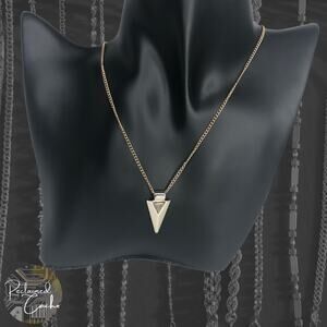 Gold Arrow Charm Necklace